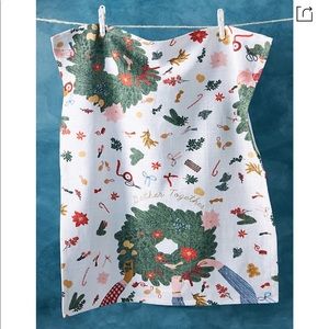 NEW GEORGE & VIV GATHER TOGETHER DISH TOWEL ANTHRO